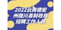 2022云南德宏州陇川县财政局招聘工作人员