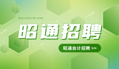 昭通会计招聘