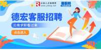 德宏招聘客服专员/助理，薪资面议
